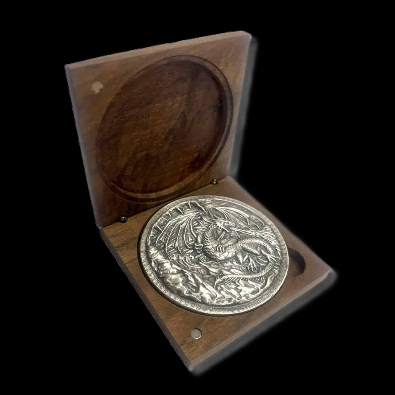 Silver Dragon vs. Viking 10 oz .999 Silver Coin
