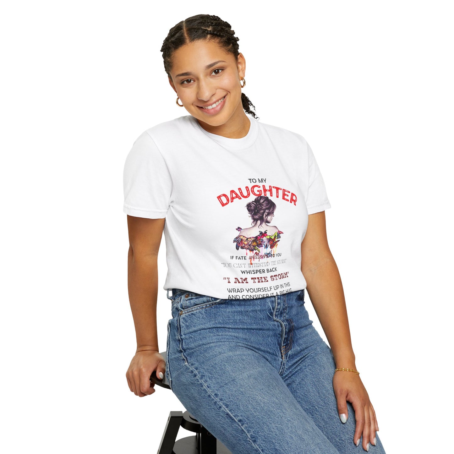 For Daughter | Unisex Garment-Dyed T-shirt