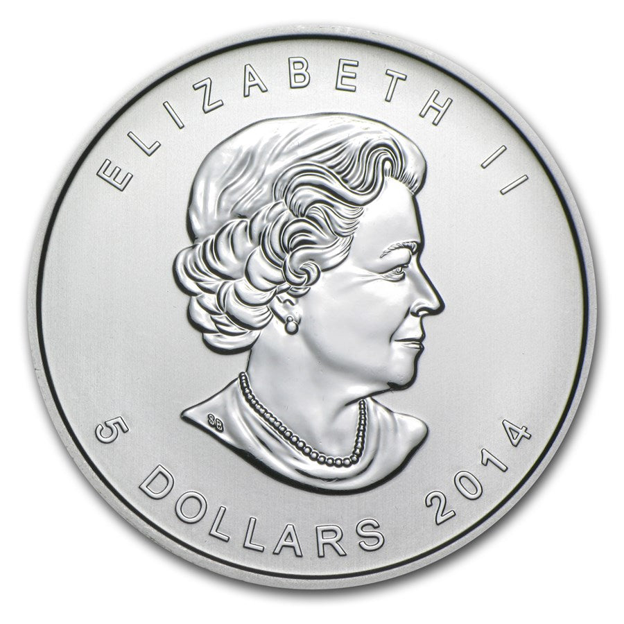 2014 Canadian Birds of Prey Bald Eagle 1 oz .999 Silver Coin