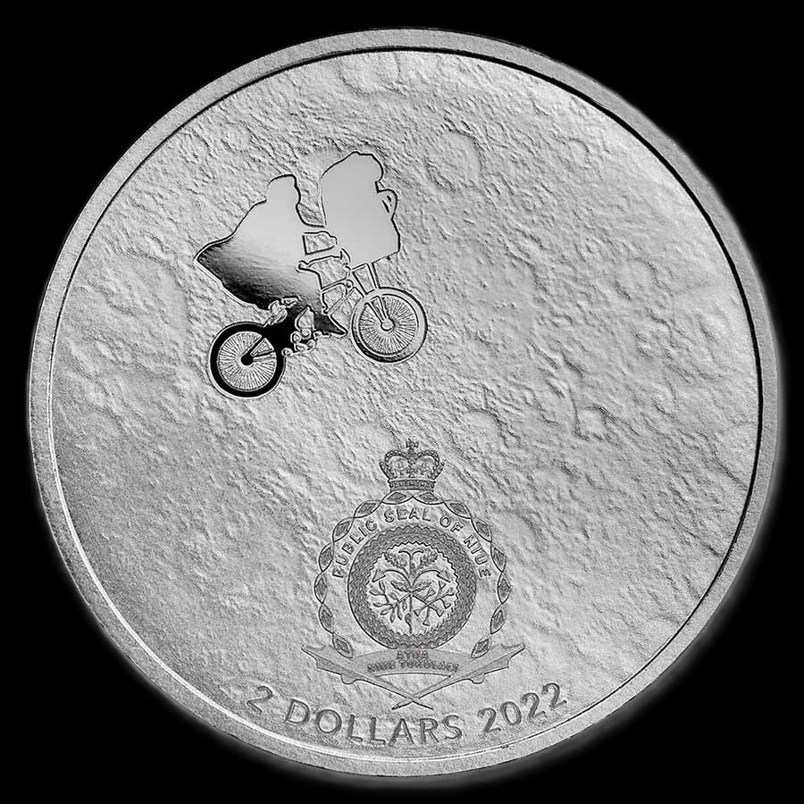 2022 E.T. 40th Anniversary 1 oz .999 Silver Coin