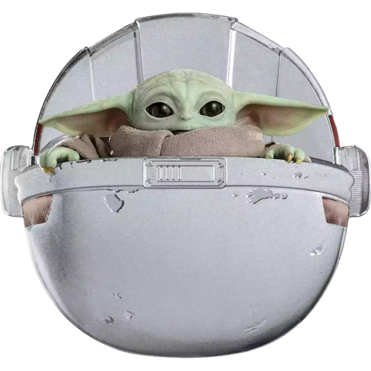 2022 Star Wars Grogu in Pod 1 oz .999 Silver Coin