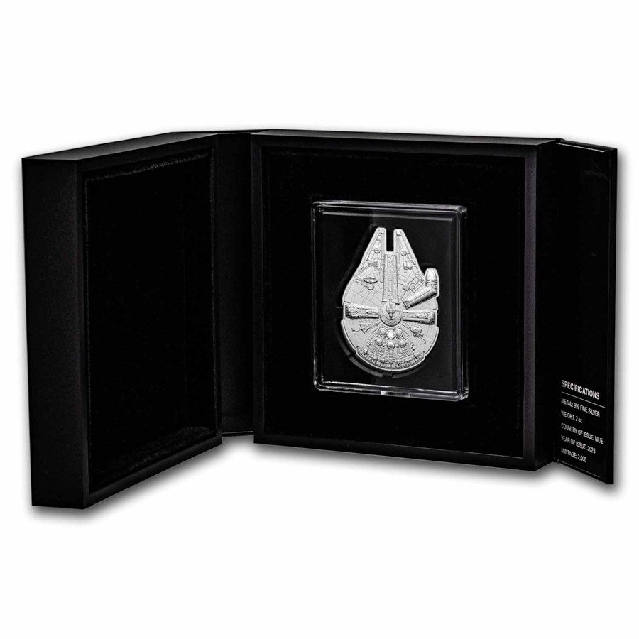 2023 Star Wars Millennium Falcon 2oz .999 Silver Piece