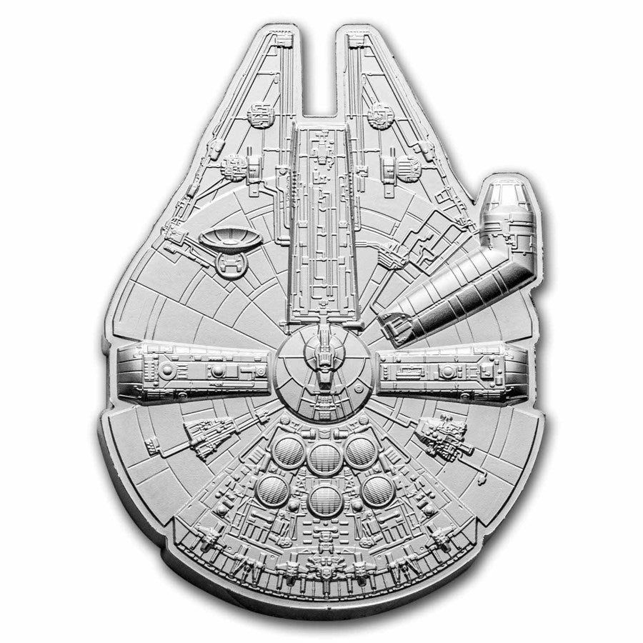 2023 Star Wars Millennium Falcon 2oz .999 Silver Piece