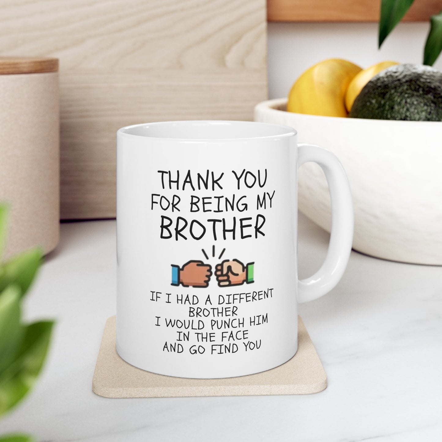 For Brother | Ceramic Mug, (11oz, 15oz)