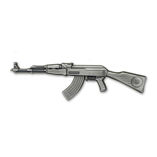 2024 AK-47 Rifle 2 oz .999 Silver