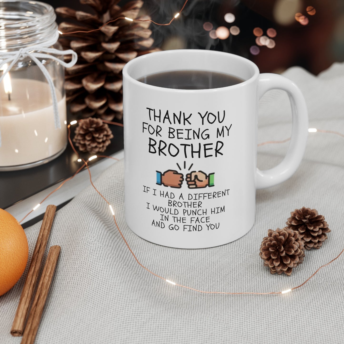 For Brother | Ceramic Mug, (11oz, 15oz)