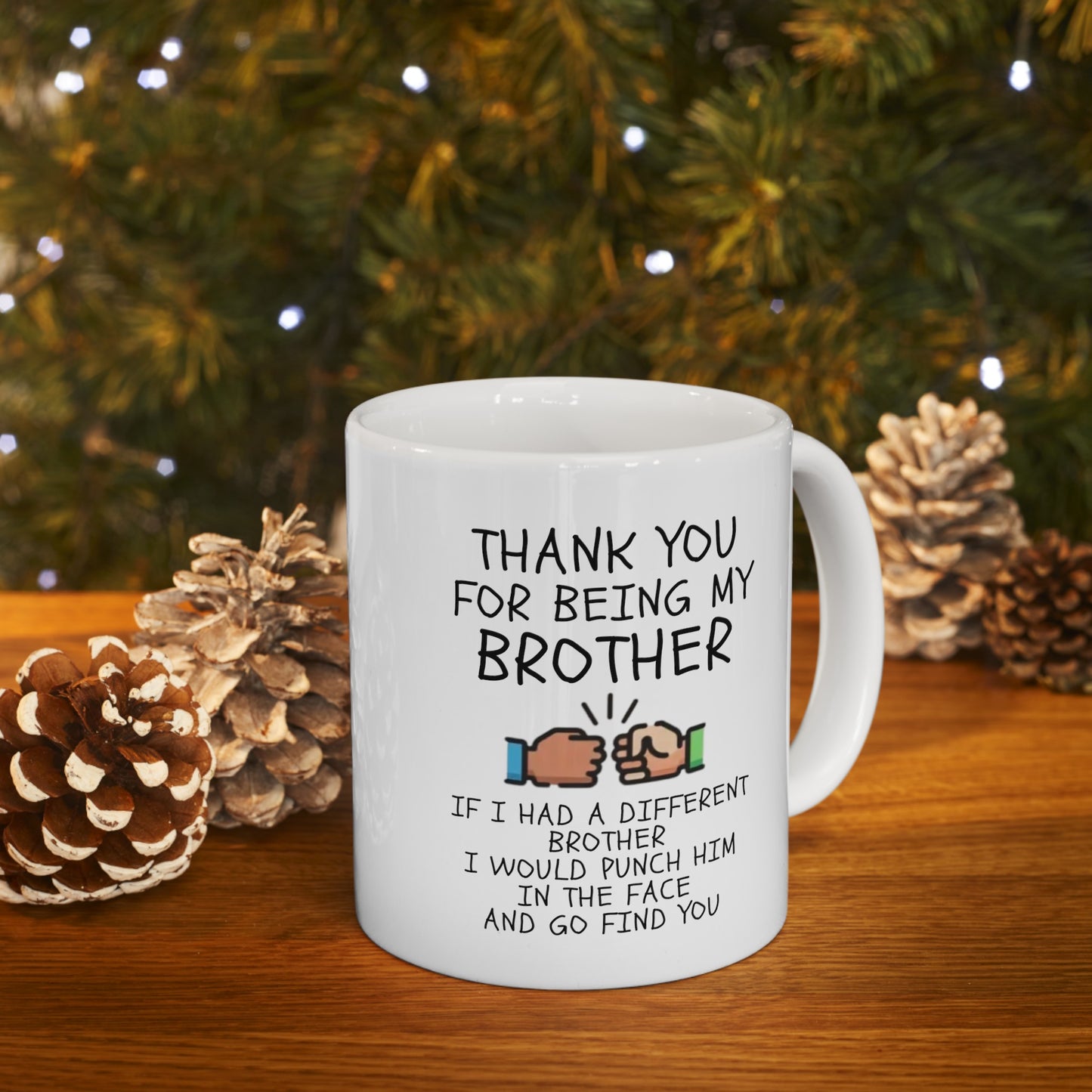 For Brother | Ceramic Mug, (11oz, 15oz)