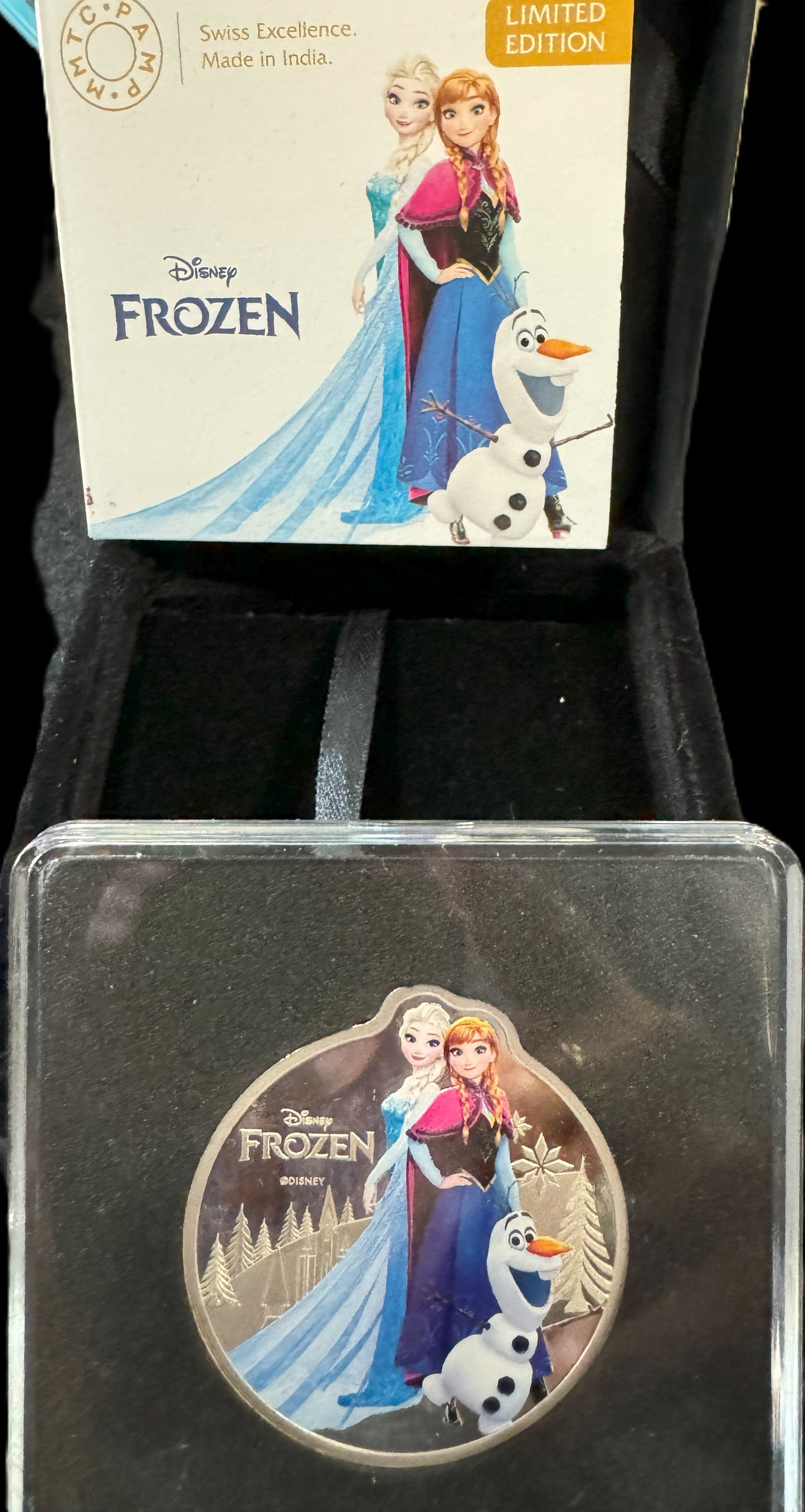 2022 Disney Frozen Colorized 1 oz .999 Silver Coin