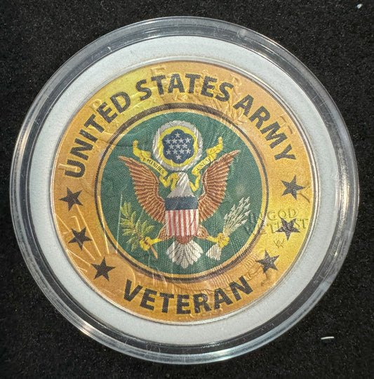 2023 American Eagle Lady Liberty US Army Veteran 1oz .999 Silver Coin