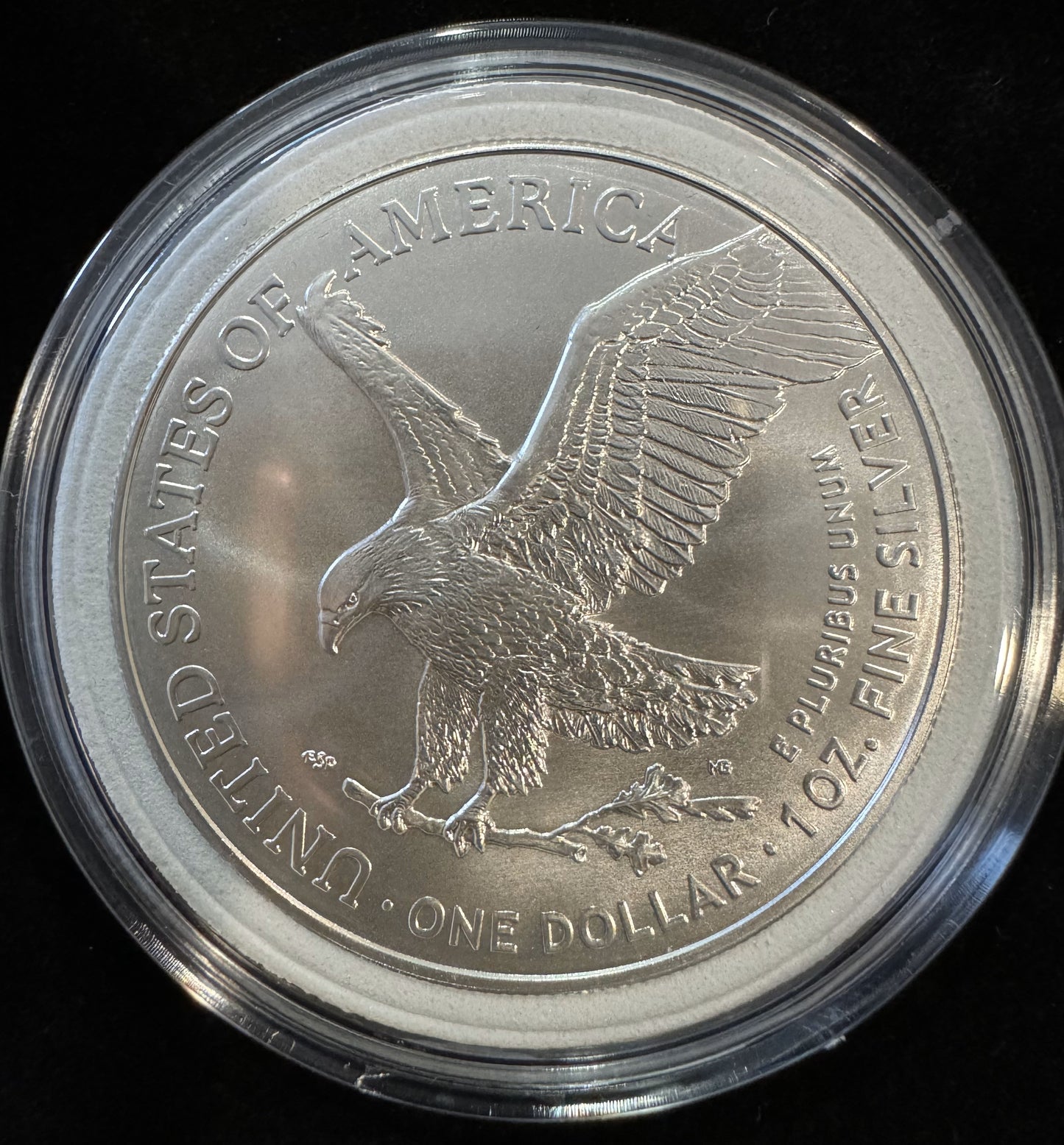 2024 American Eagle Lady Liberty Soldier Sitting 1oz .999 Silver Coin