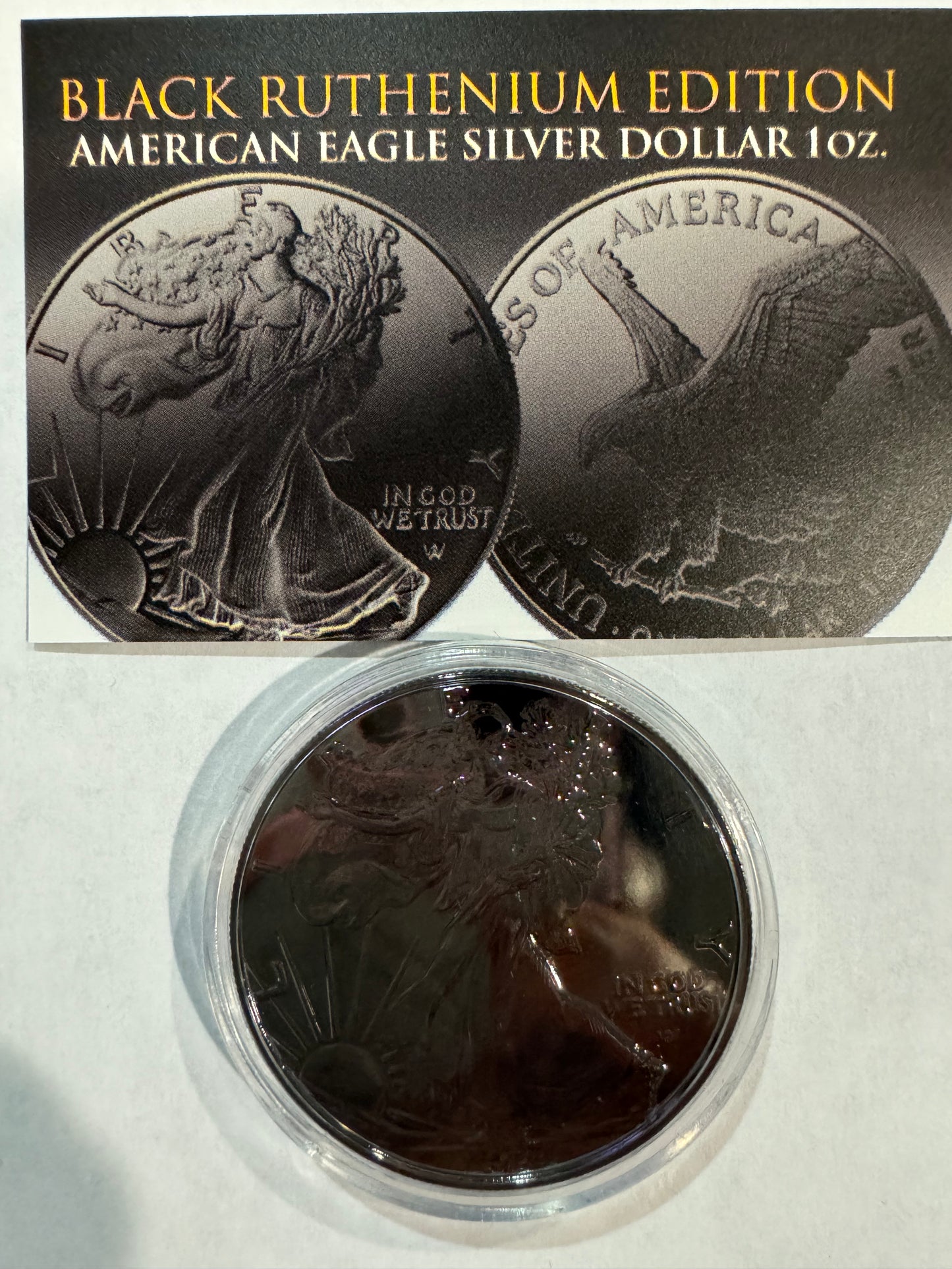 2024 American Eagle Lady Liberty Ruthenium 1oz .999 Silver Coin