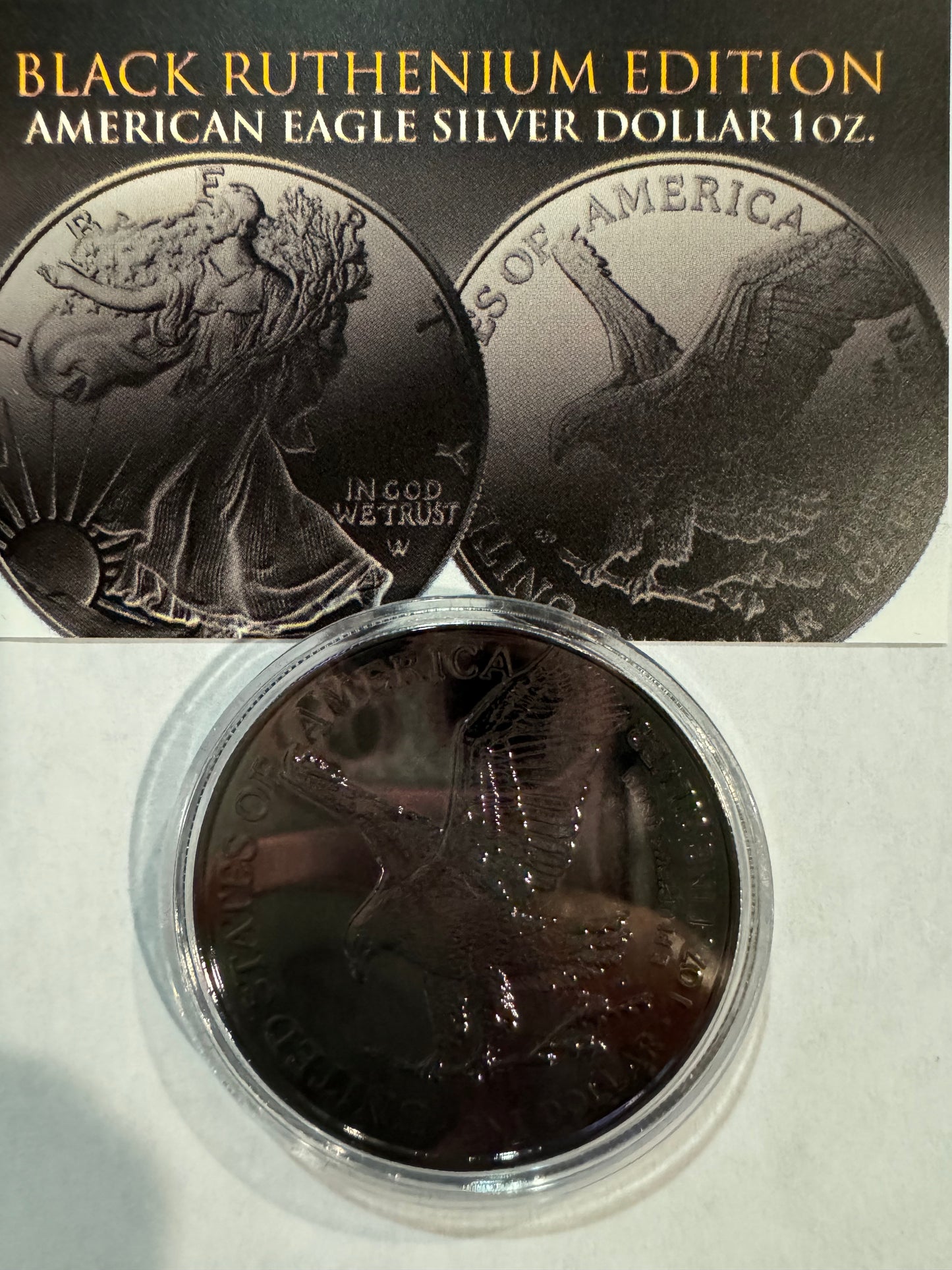 2024 American Eagle Lady Liberty Ruthenium 1oz .999 Silver Coin