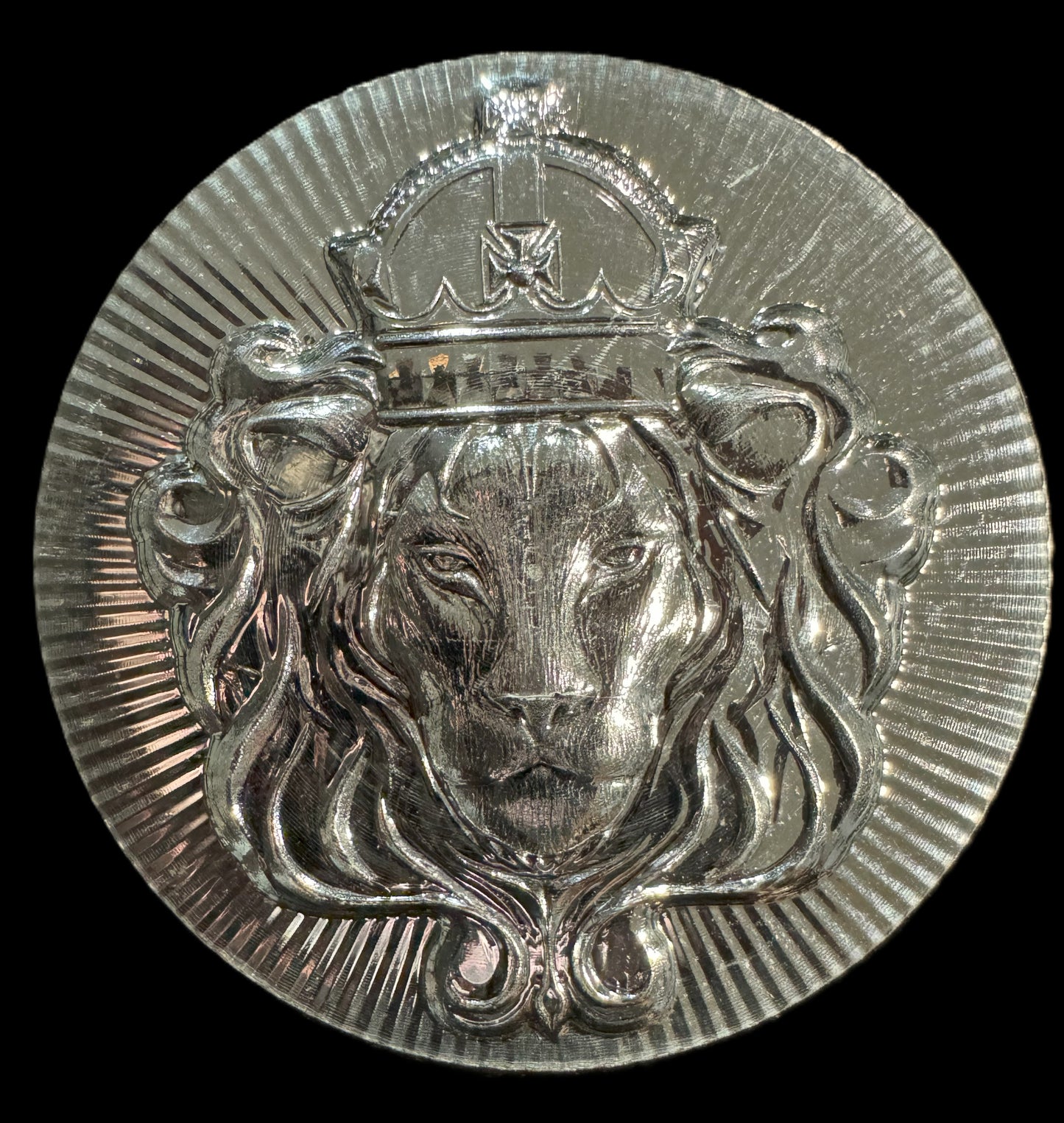 Lionhead 2 oz .999 Silver Coin
