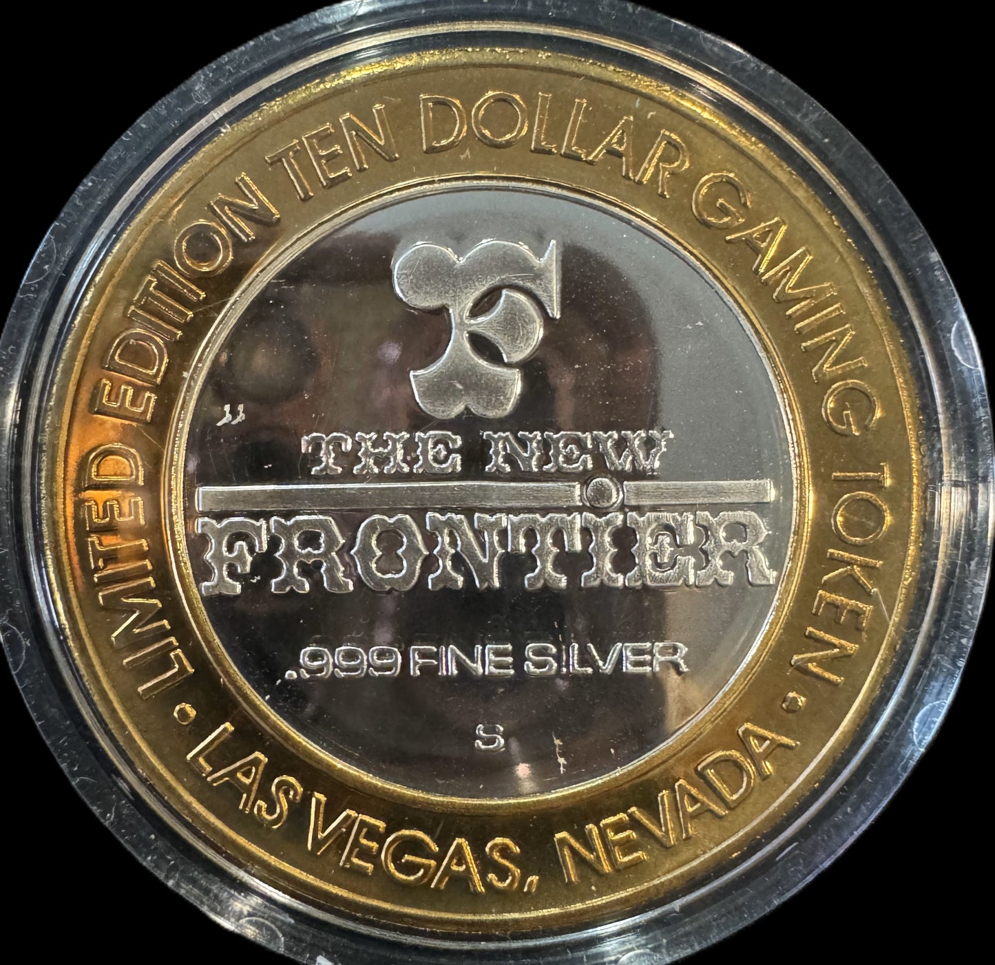 Gaming Token Las Vegas Frontier Casino Silver Coin