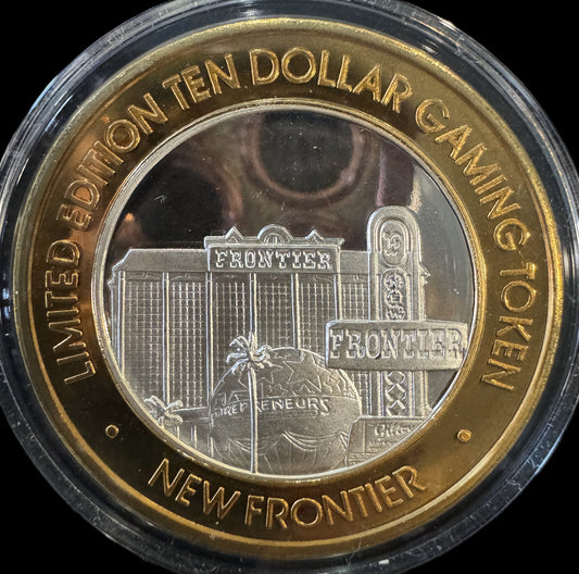 Gaming Token Las Vegas Frontier Casino Silver Coin
