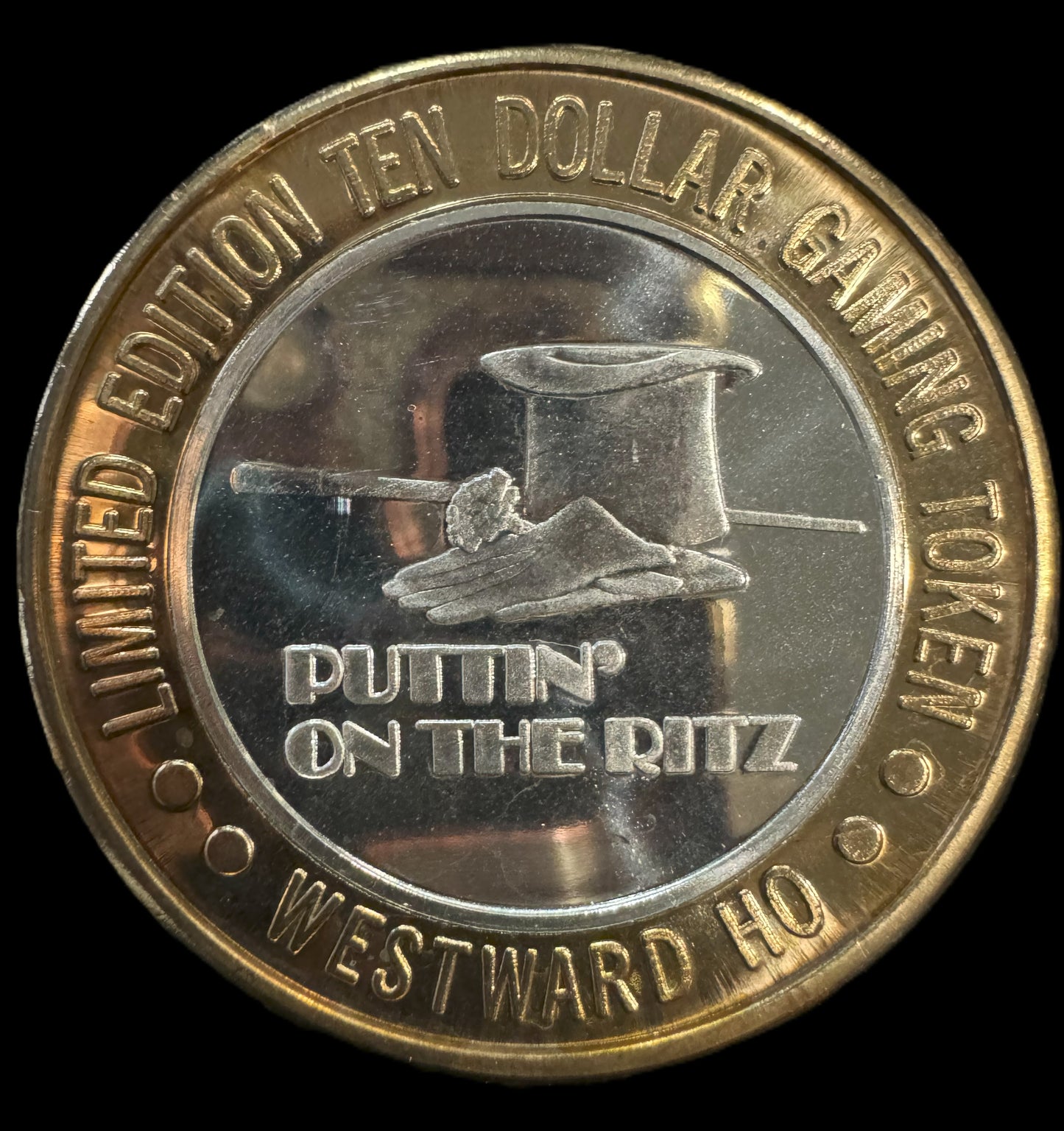 Gaming Token Las Vegas Westward Ho Casino Silver Coin