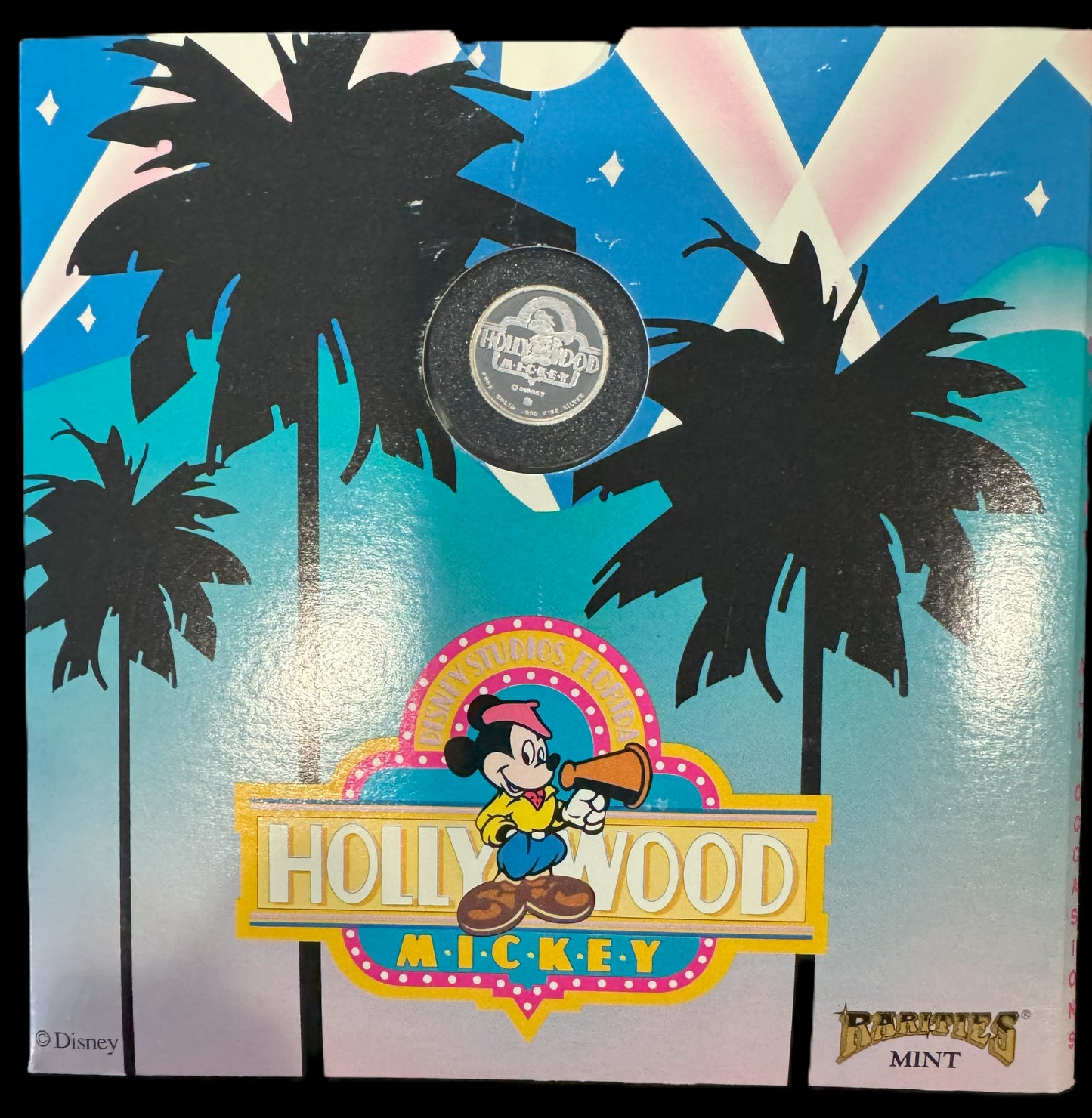 1989 Disney You Are My Star 2.83 grams .999 Silver Coin
