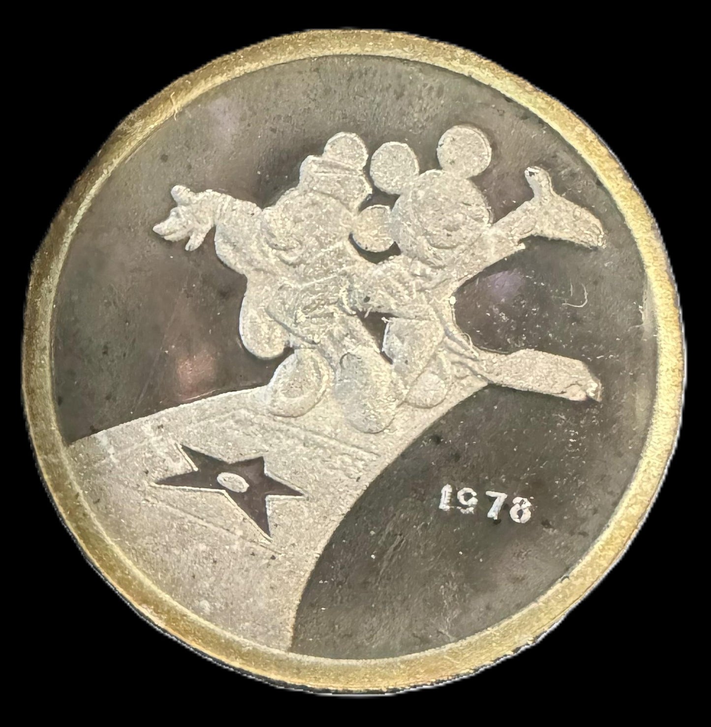 1989 Disney You Are My Star 2.83 grams .999 Silver Coin