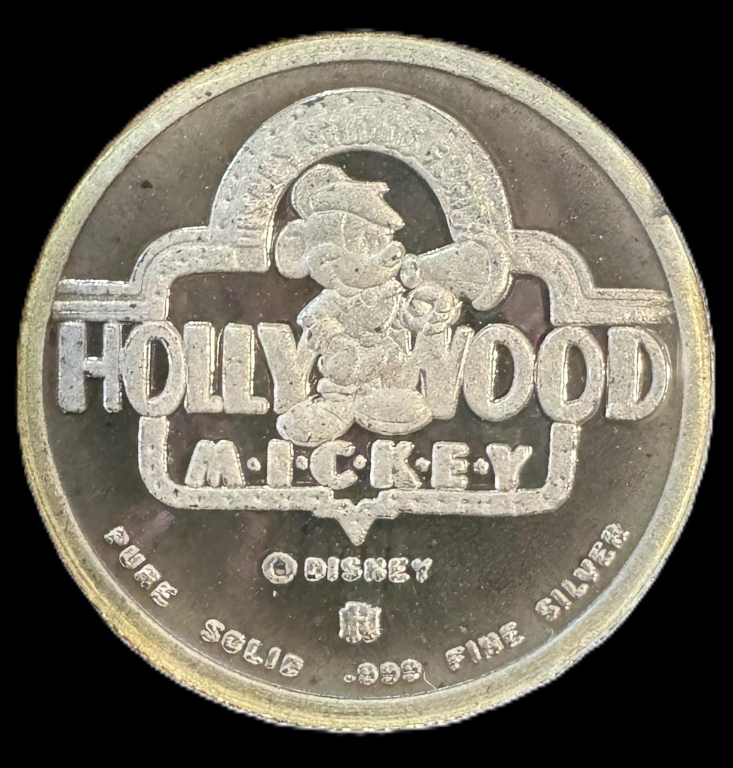 1989 Disney You Are My Star 2.83 grams .999 Silver Coin