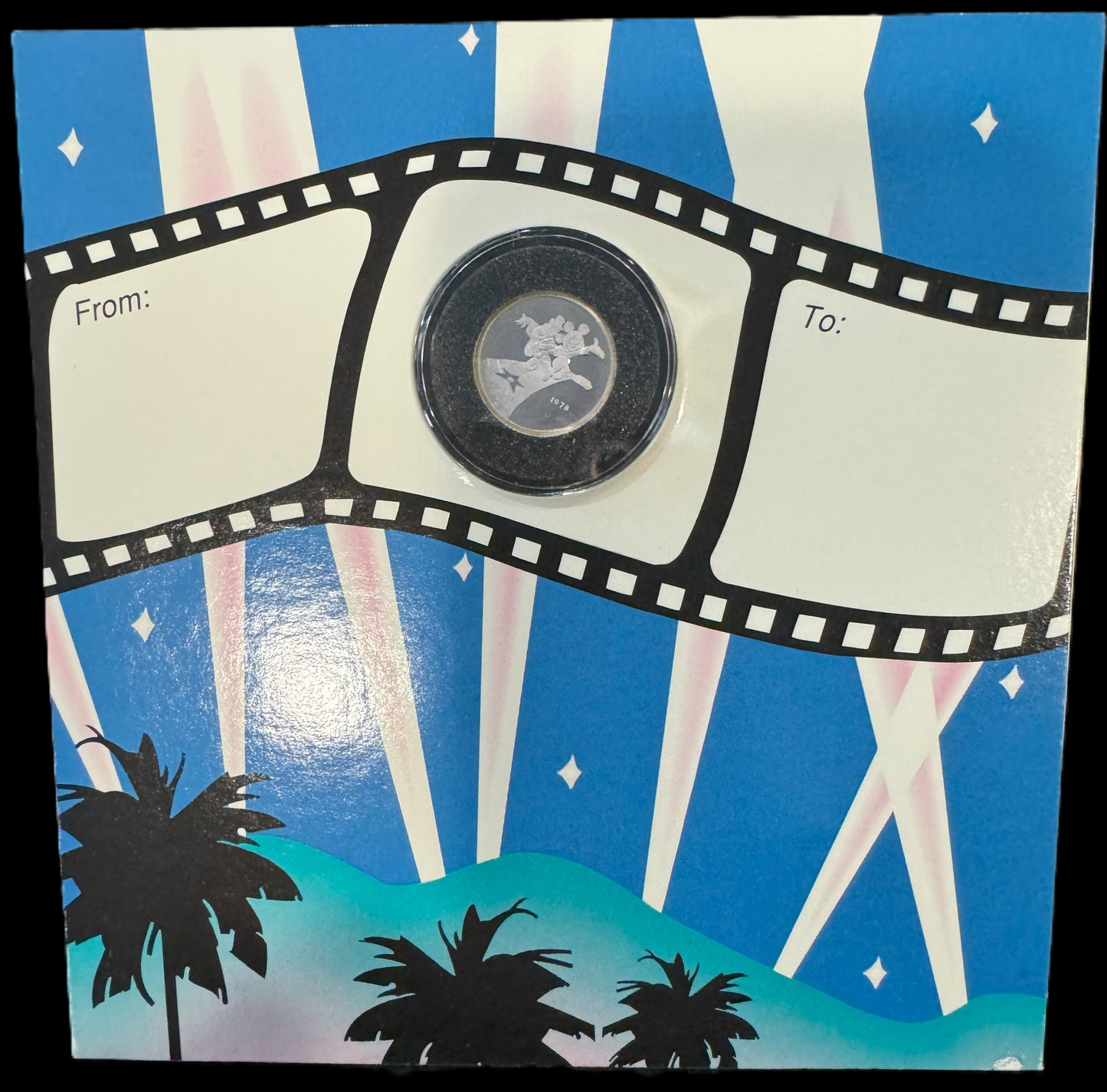 1989 Disney You Are My Star 2.83 grams .999 Silver Coin