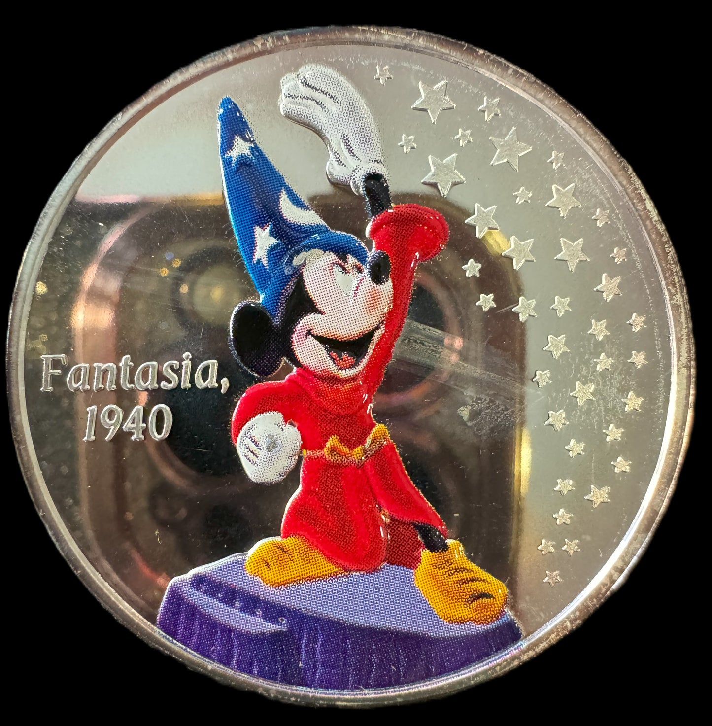 Disney 75 Years with Mickey Colorized 6 - 1 oz .999 Silver Coin #k418