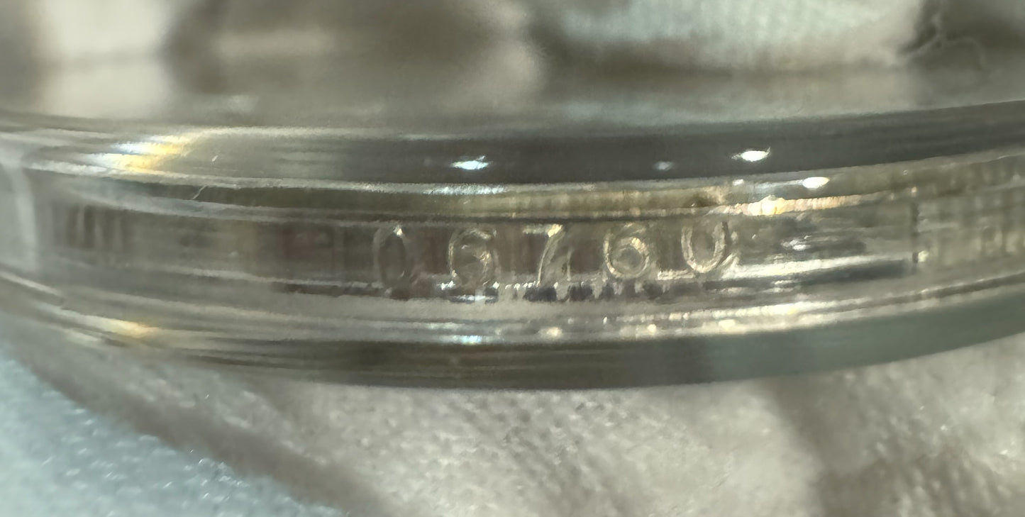 1987 Looney Tunes Bugs Bunny Yosemite Sam 1 oz .999 Silver Coin. #06760