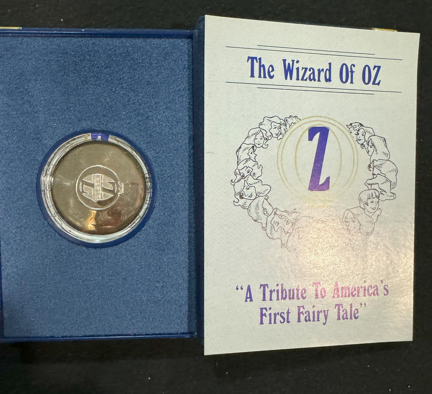 1989 Wizard of OZ – Cowardly Lion 1 oz Silver Coin