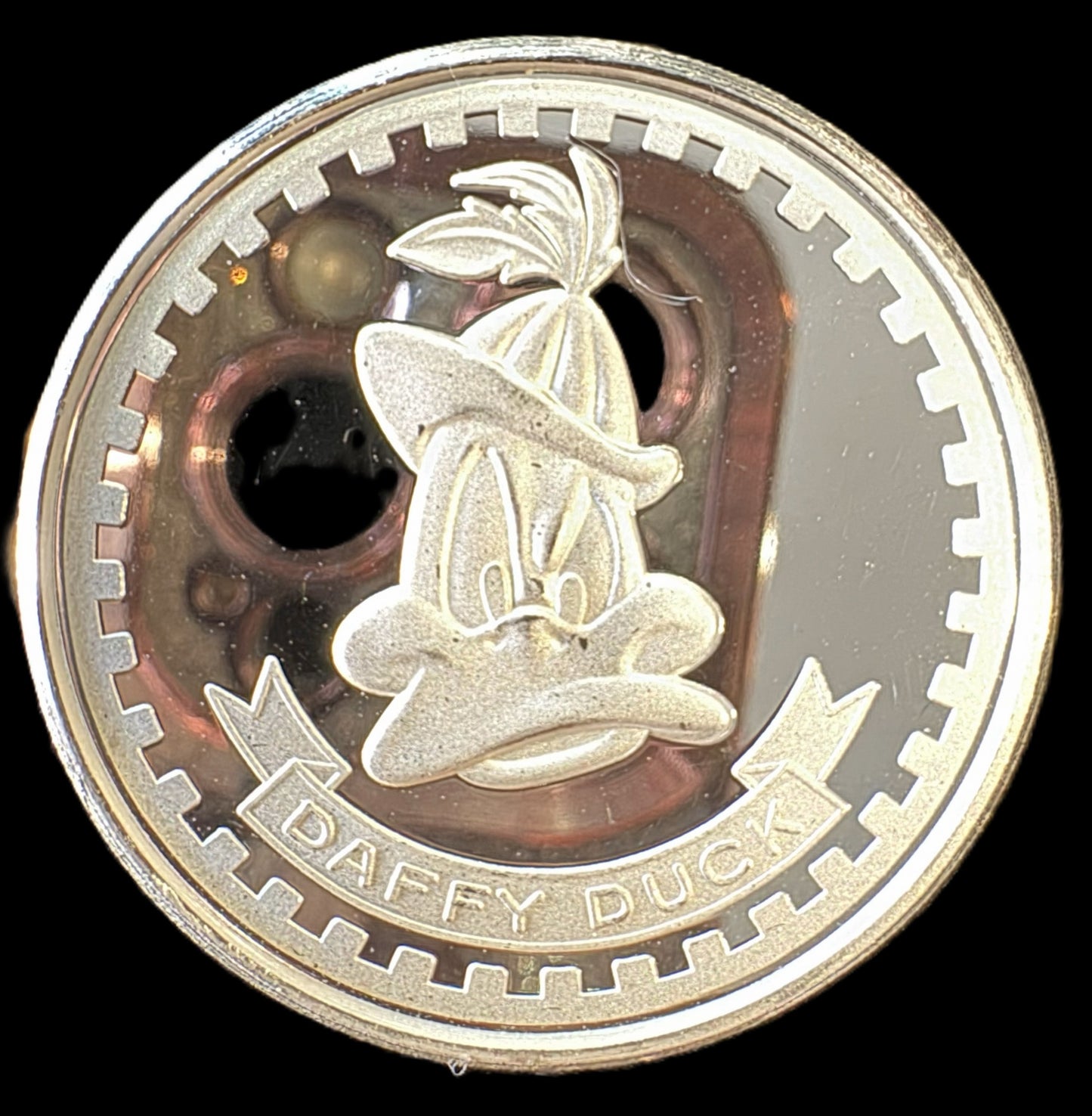 1991 Bugs Bunny Robin Hood Daffy Duck Collector’s Edition 1oz .999 Silver Coin