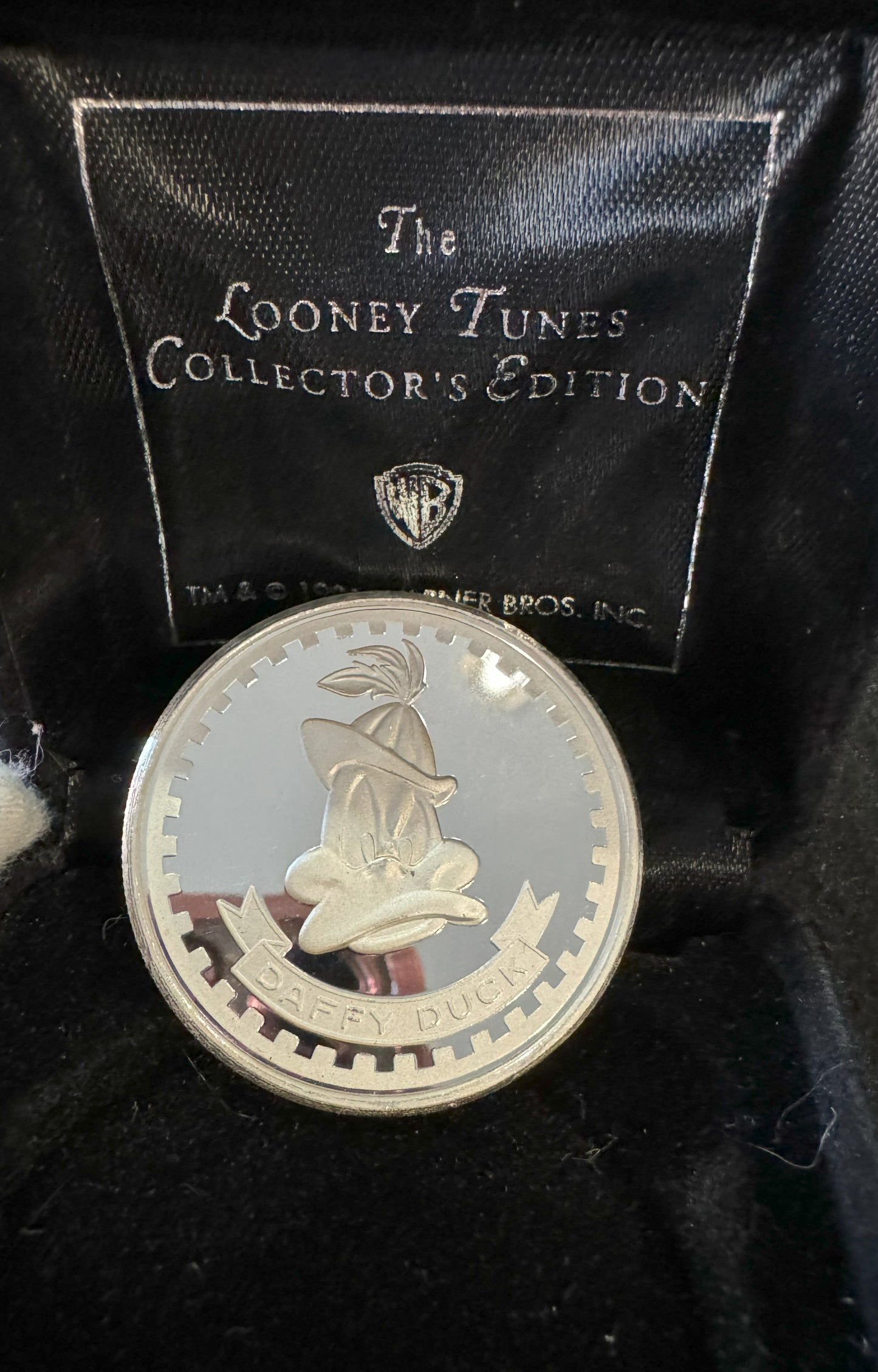 1991 Bugs Bunny Robin Hood Daffy Duck Collector’s Edition 1oz .999 Silver Coin