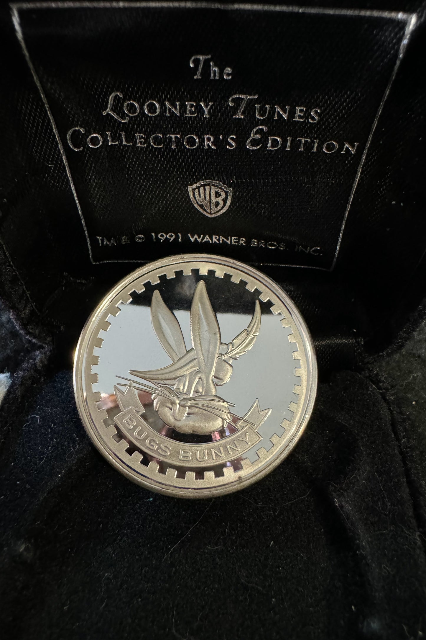 1991 Bugs Bunny Robin Hood Collector’s Edition 1oz .999 Silver Coin