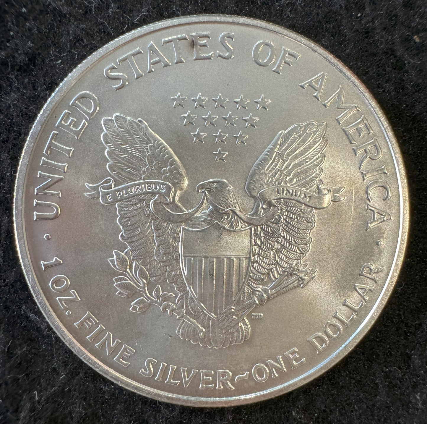 2007 American Eagle Lady Liberty OD Green Dress 1oz .999 Silver Coin