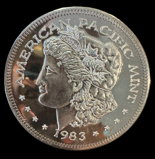 1983 Morgan Dollar 1 oz .999 Silver Coin