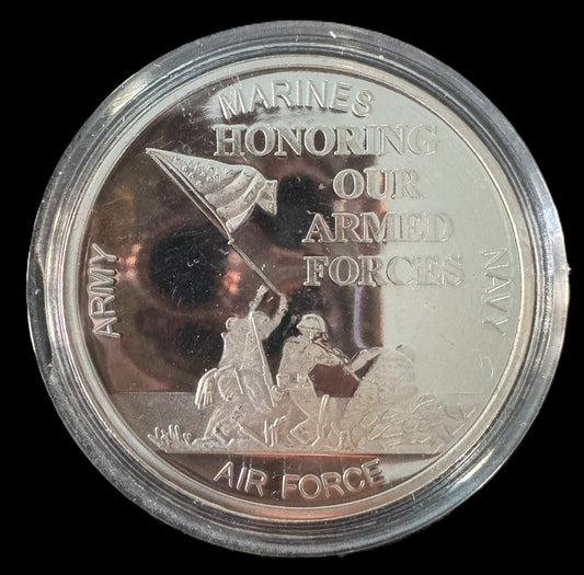 Honoring Our Armed Forces 1 oz .999 Silver Coin