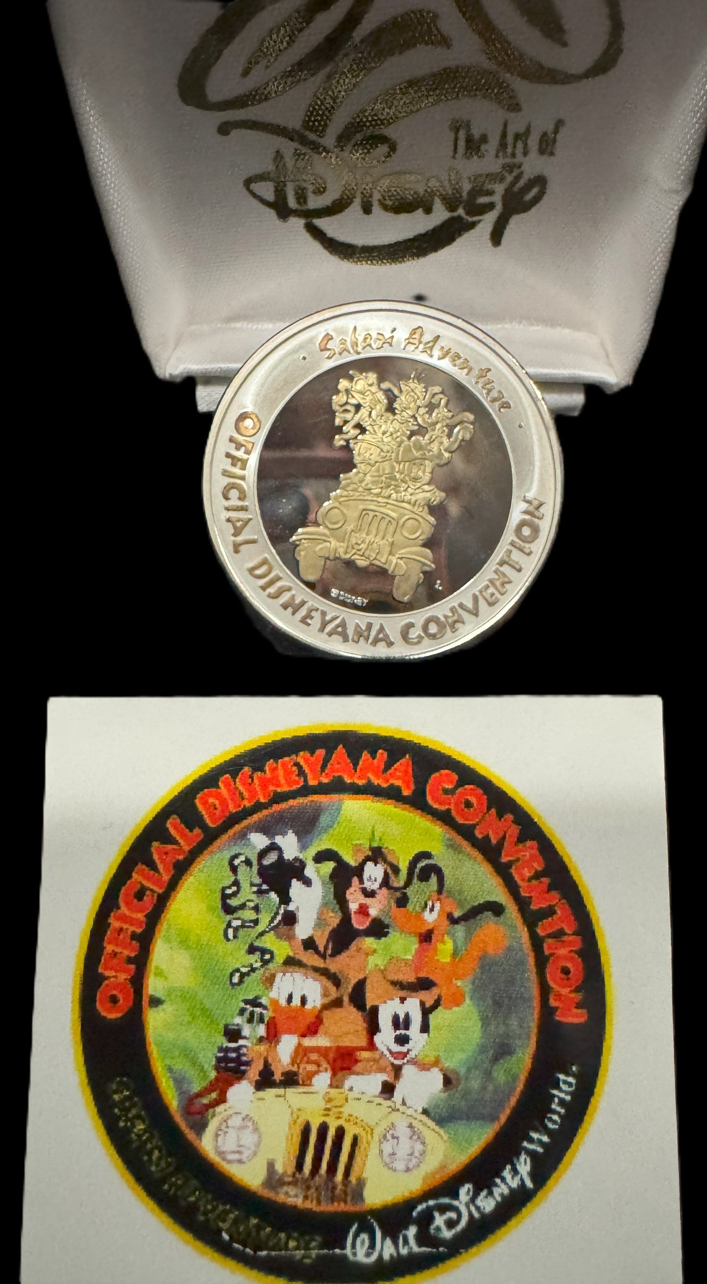 1999 Disneyana Convention Safari Adventure 1 oz .999 Silver Coin COA #555