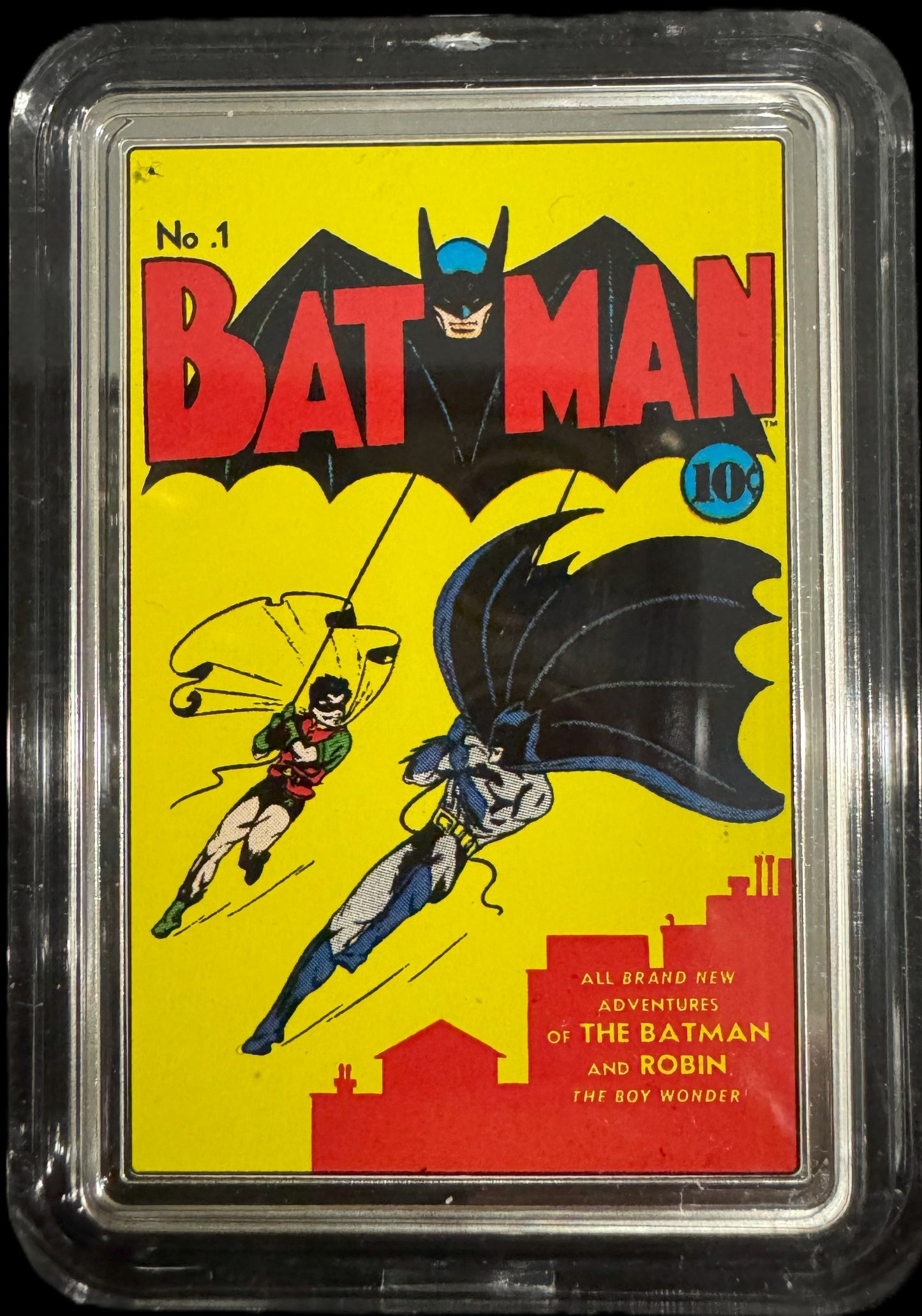 2023 DC Comix Series Batman 1st Edition 2 oz .999 Silver Bar