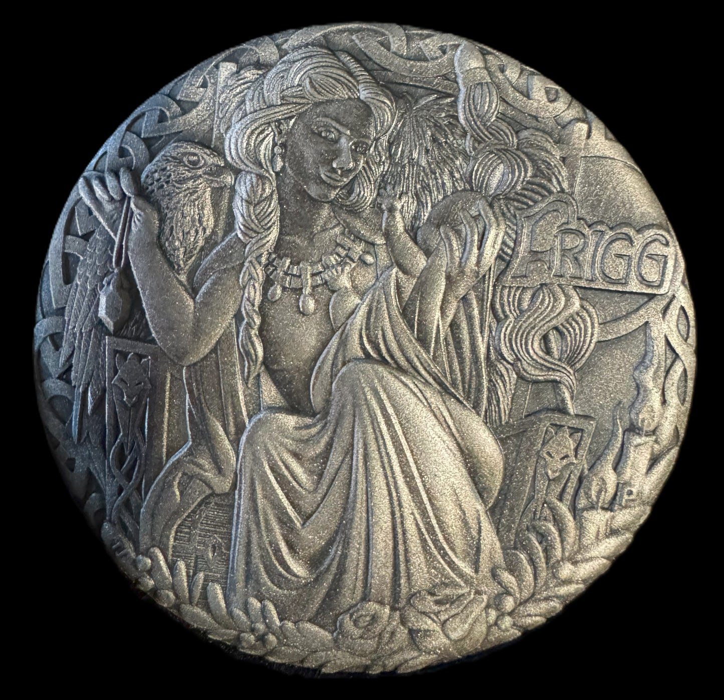 2017 Norse Goddesses Frigg 2 oz .999 Silver Coin