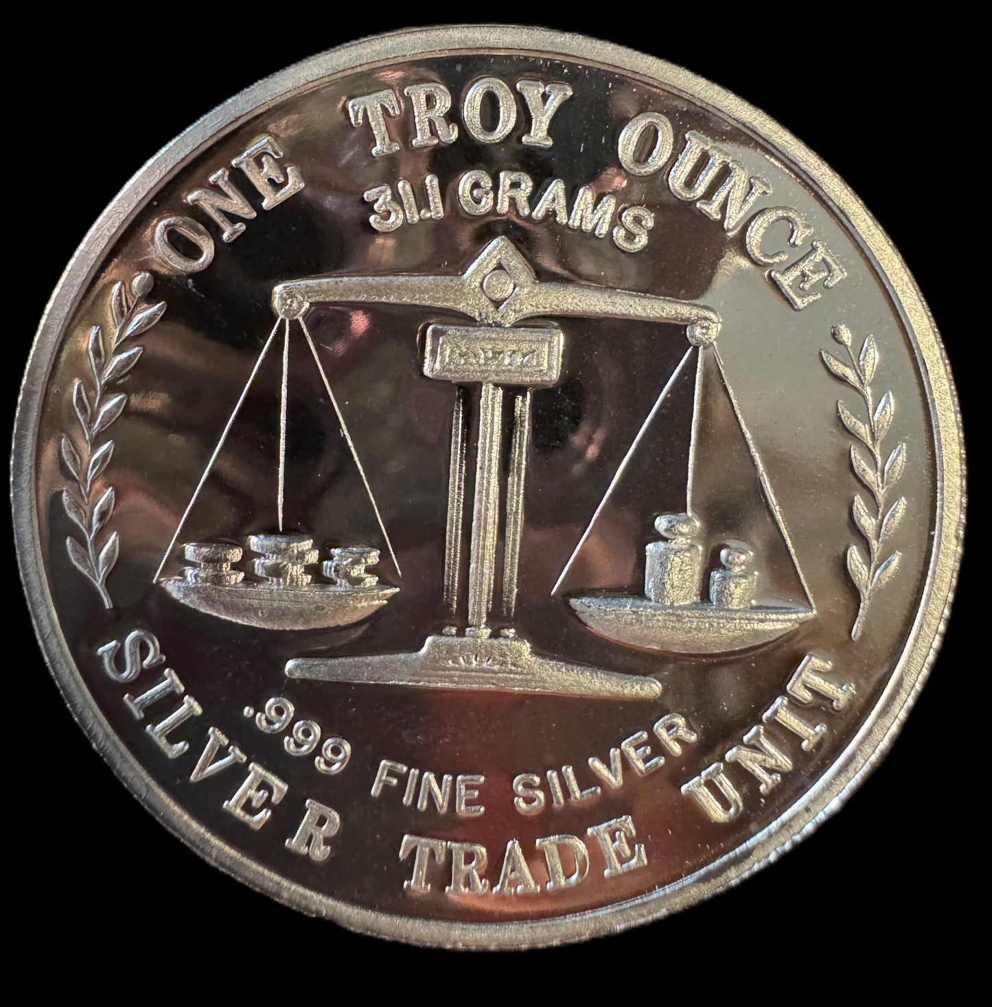 1989 Disney Mary Poppins NFFC 25th Anniversary 1 oz .999 Silver Coin