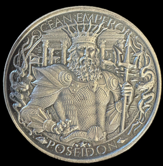 Poseidon 1 oz .999 Silver Coin