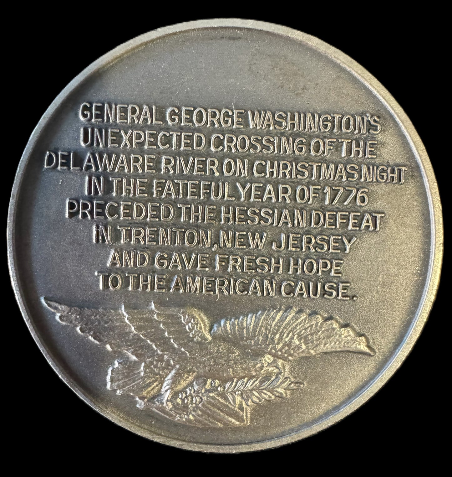 1776 Washington Crossing the Delaware 1.28 oz .999 Silver Coin