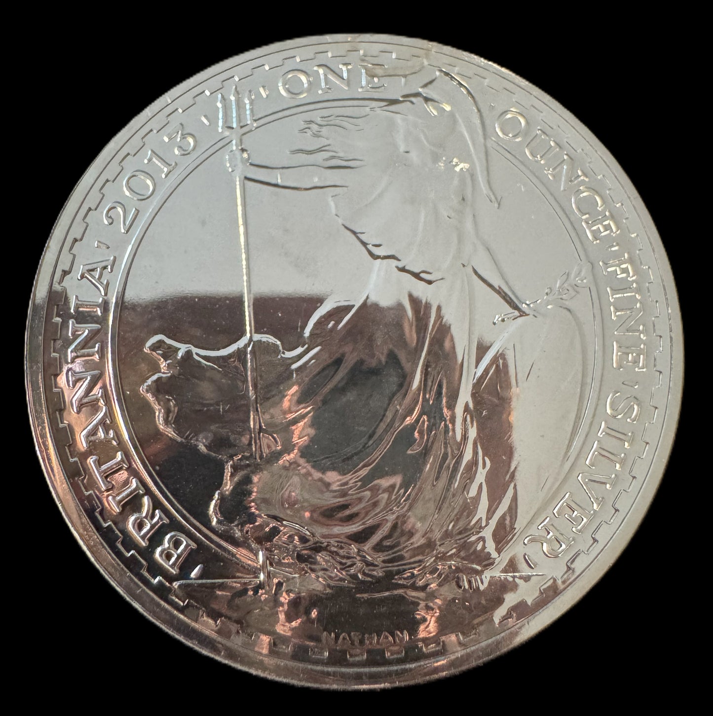 2013 Britannia 1 oz .999 Silver Coin