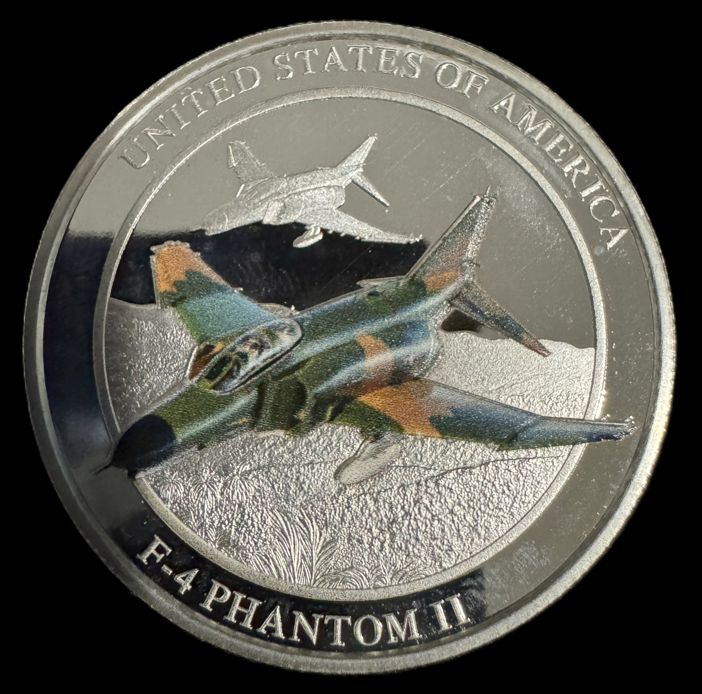 F-4 Phantom 1 oz .999 Silver Coin