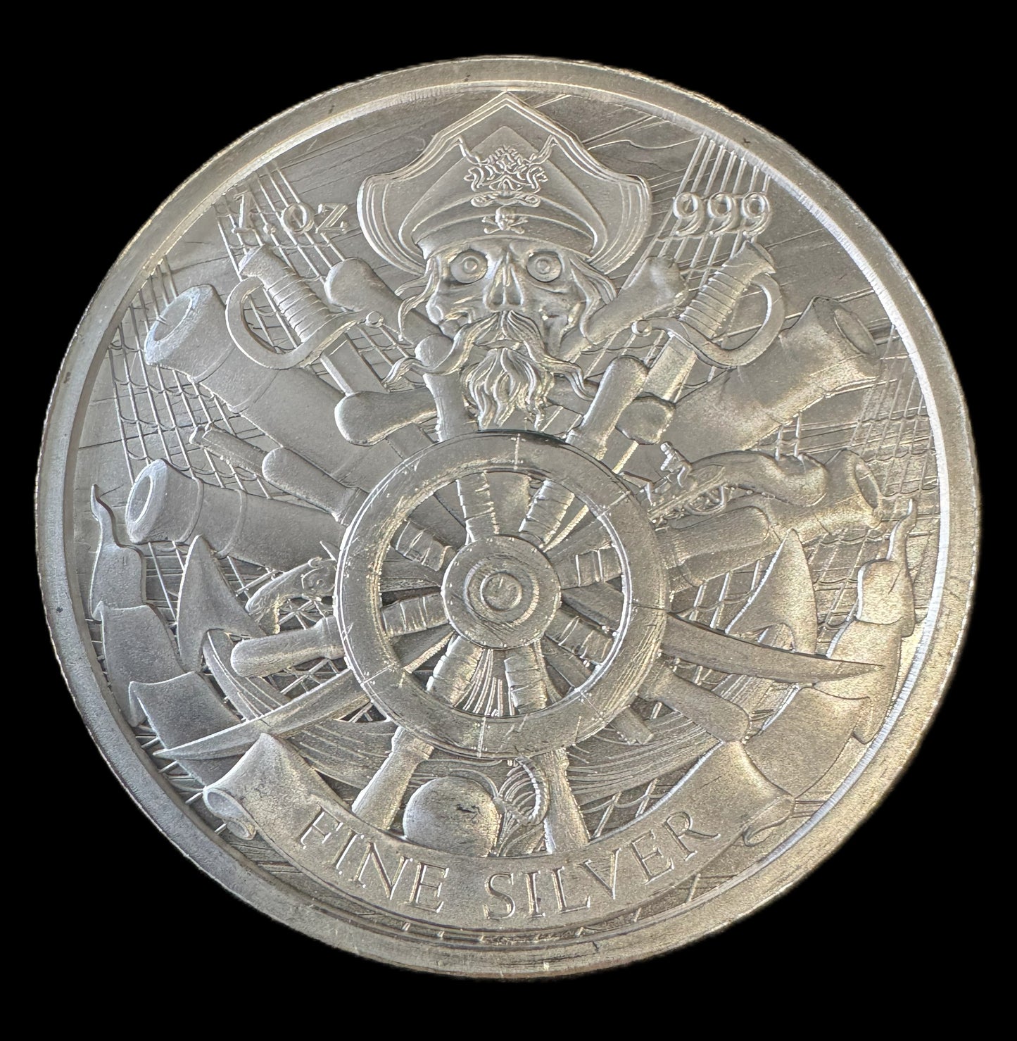 Dead Men Tell No Tales 1 oz .999 Silver Coin