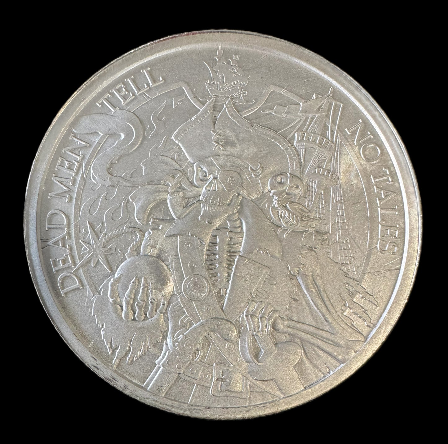 Dead Men Tell No Tales 1 oz .999 Silver Coin