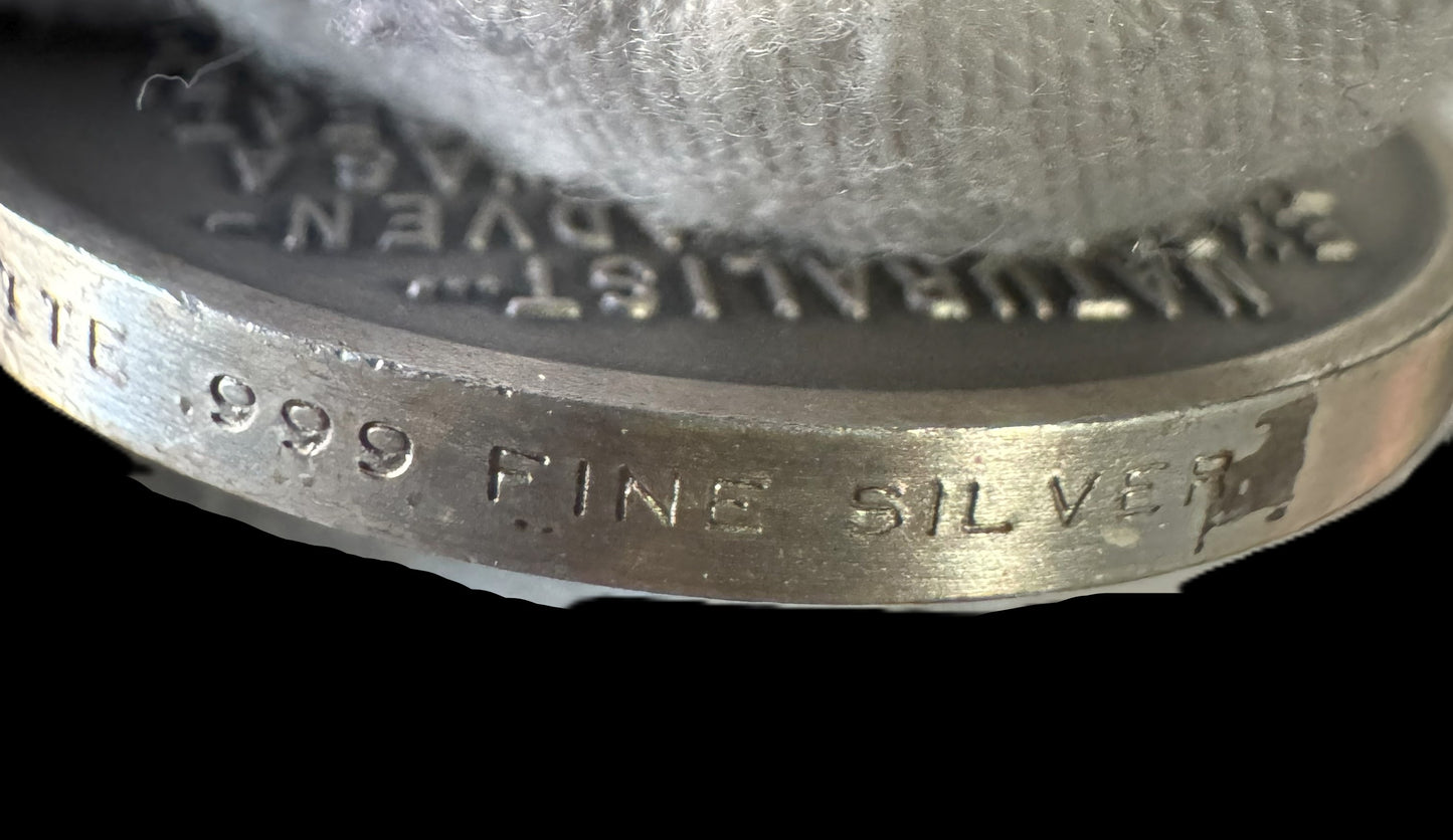 1898 Battle Of San Juan Hill 1.28 oz .999 Silver Coin