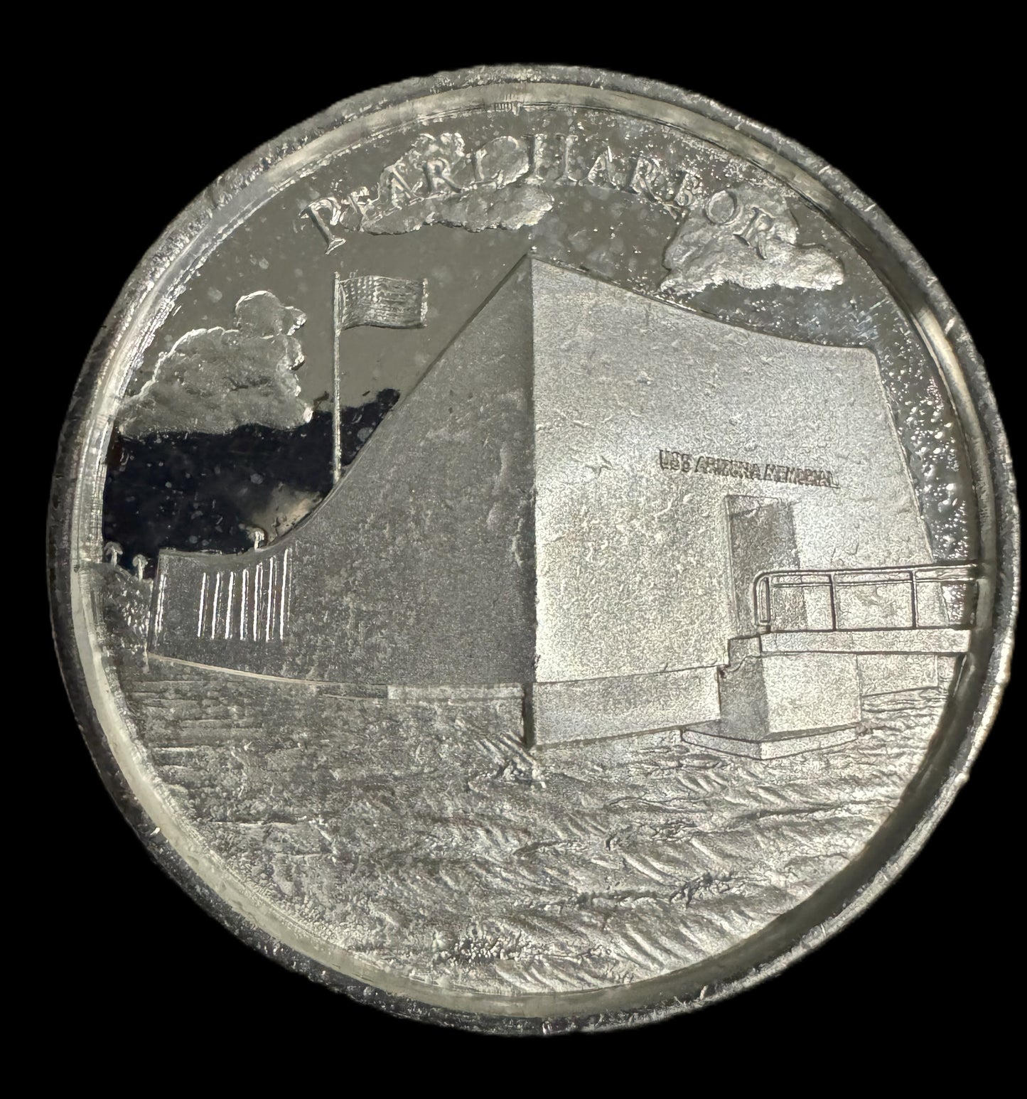 American Landmarks - Pearl Harbor 2 oz .999 Silver Coin
