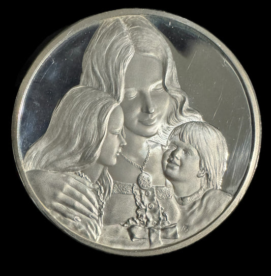 1974 Mother’s Day 1 oz .999 Silver Coin