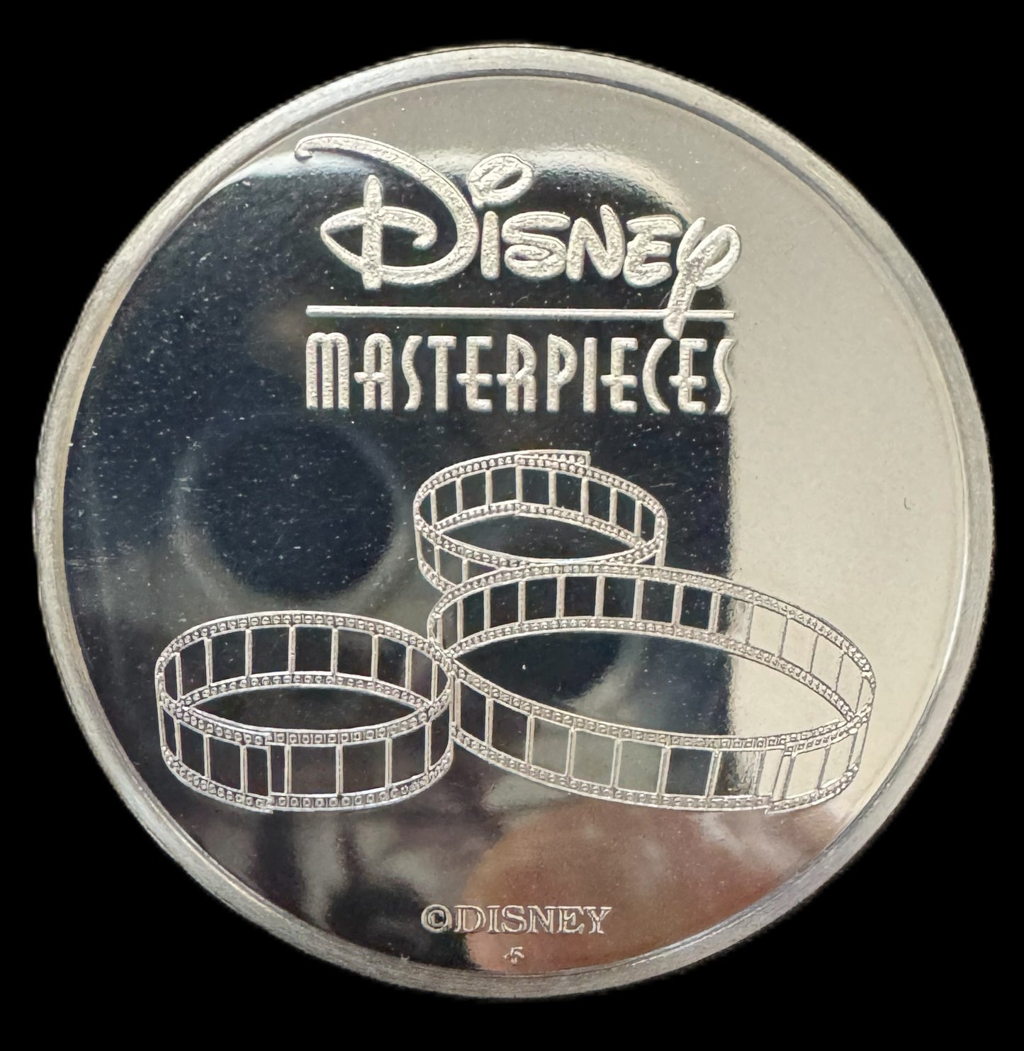 1992 Disney Masterpieces Alice In Wonderland 1 oz .999 Silver Coin #1287