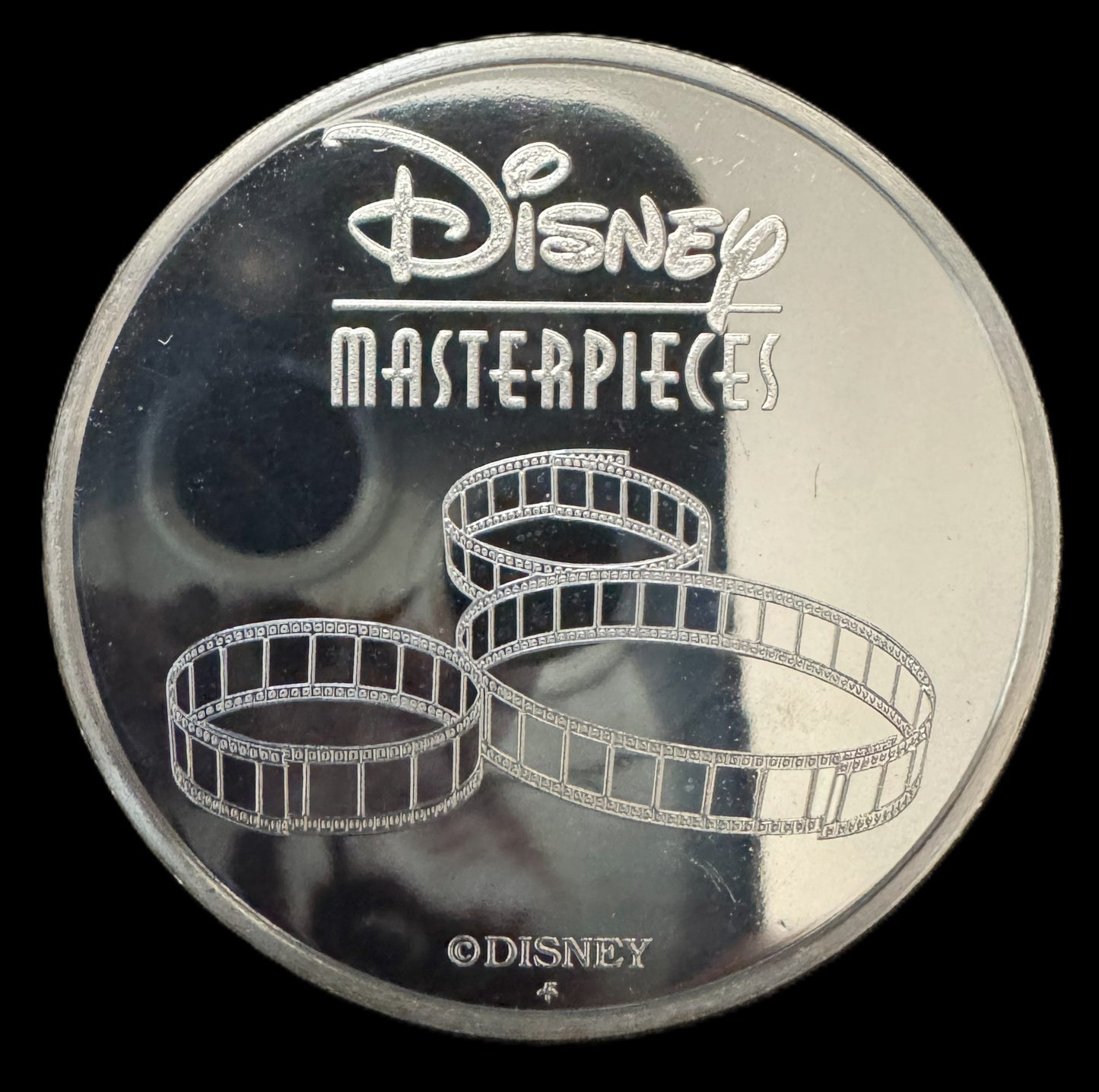 1992 Disney Masterpieces Alice In Wonderland 1 oz .999 Silver Coin #1288