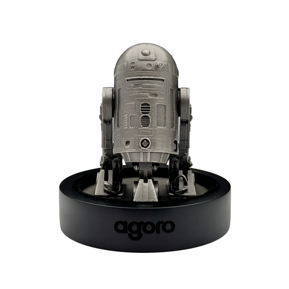 2024 Star Wars R2-D2 3D Miniature 4.82 oz .999 Silver