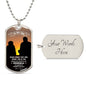 To My Son | Never Forget That How Proud I Am Of You - Dog Tag Necklace